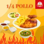 1/4 pollo