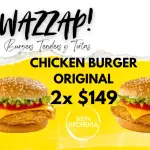PROMOCION 2 CHICKENBURGER X $149