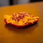Batata Cheddar e bacon
