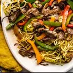 Pork Cantonese  Noodles