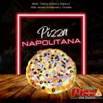 Napolitana.  23 cm (1 a 2 personas).