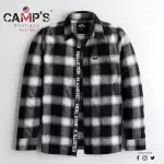 Camisa a cuadros manga larga
