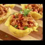 Canastas de Platano Rellenas