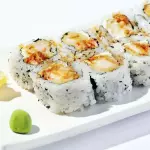 Uramaki de camarão empanado