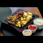 Tabua de Churrasco - serve 4 pessoas