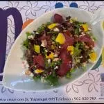 Mashua salad / Ensalada Mashua