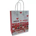 Bolsa Para Presente Escrito : Amor