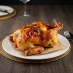 Pollo asado solo