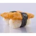 Sushi Niguiri Salmão Empanado