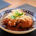 Macarrão Quadrado ao molho sugo