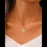 Collar con colgante del corazón