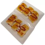FOLHADOS QUEIJO BRIE C/ COULIS F.V.