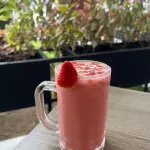 Agua fresca de Fresa