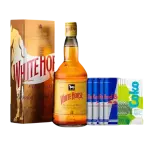 Combo de Whisk cavalo branco Red bul
