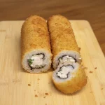Hand roll pollo queso