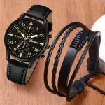 Reloj de forma redonda y pulsera *