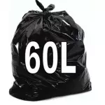 Sacos para lixo 60L 70x75