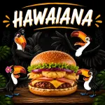 HAMBURGUESA HAWAIANA