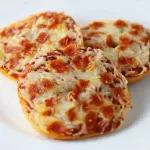 Mini bagels de peperoni