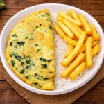 Omelete de Espinafre