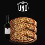 Combo pizzas + vinho