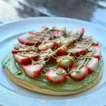 Pizza de pistache