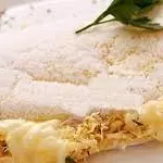 Tapioca de Frango com Queijo Coalho