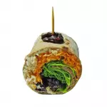 Mini Wrap de Frango e Passas