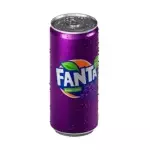 Fanta uva lata