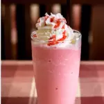 Frappe de fresa