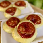 Pão doce goiabada - bandeja c 3