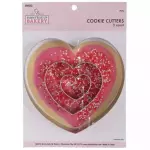 Cortadores corazón set 3 pzas