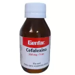 CEFALEXINA 250MG POLVO SUSPENSION