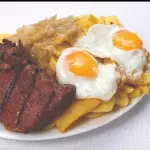 Bistec a lo Pobre