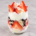 Parfait de fresa