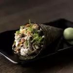 Temaki Blend ( salmão e skin )