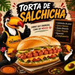 TORTA DE SALCHICHA