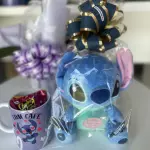 Kit stitch caneca bombom + pelúcia