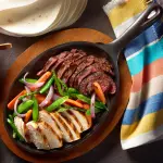 FAJITAS POLLO O RES