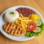 Filé de frango Grelhado com Fritas