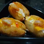 Bolinho de Salmão