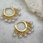 Argolla con perlas