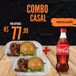 Combo Clássico Casal + Coca 600ml