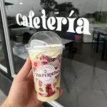 Fresas con leche condensada
