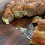 LINGUICA  PERNIL C/ QUEIJO BRIE MEL