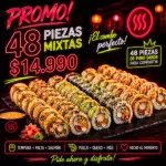48 piezas mixtas