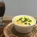Batata Recheada Frango Requeijão