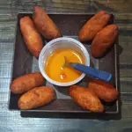 Bolinho de carne seca