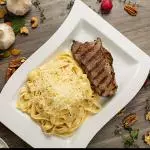 Fetuccini de carne