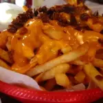 Batata Cheddar e bacon